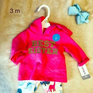 Carters Best Sister Outfit